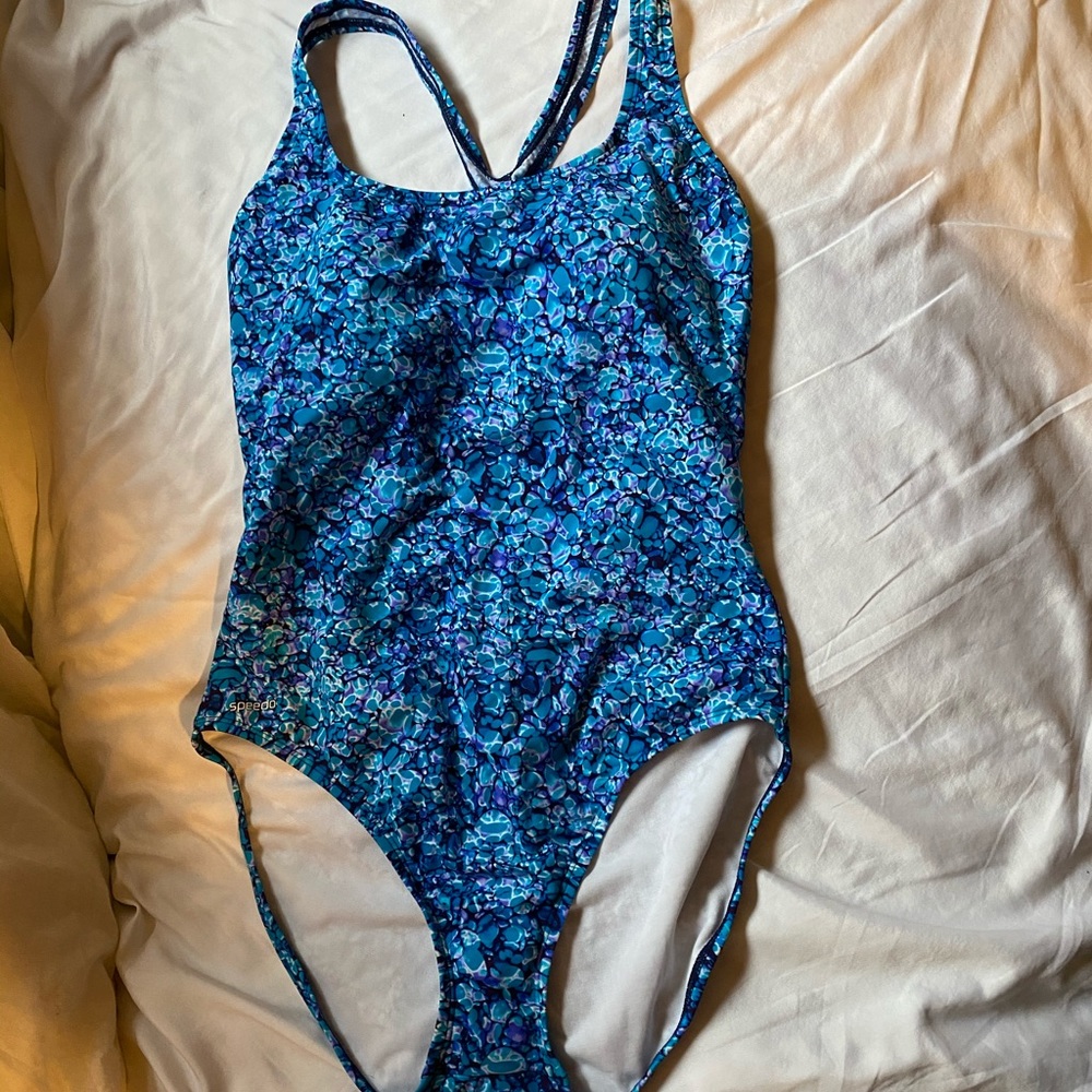 Speedo one piece bathing suit